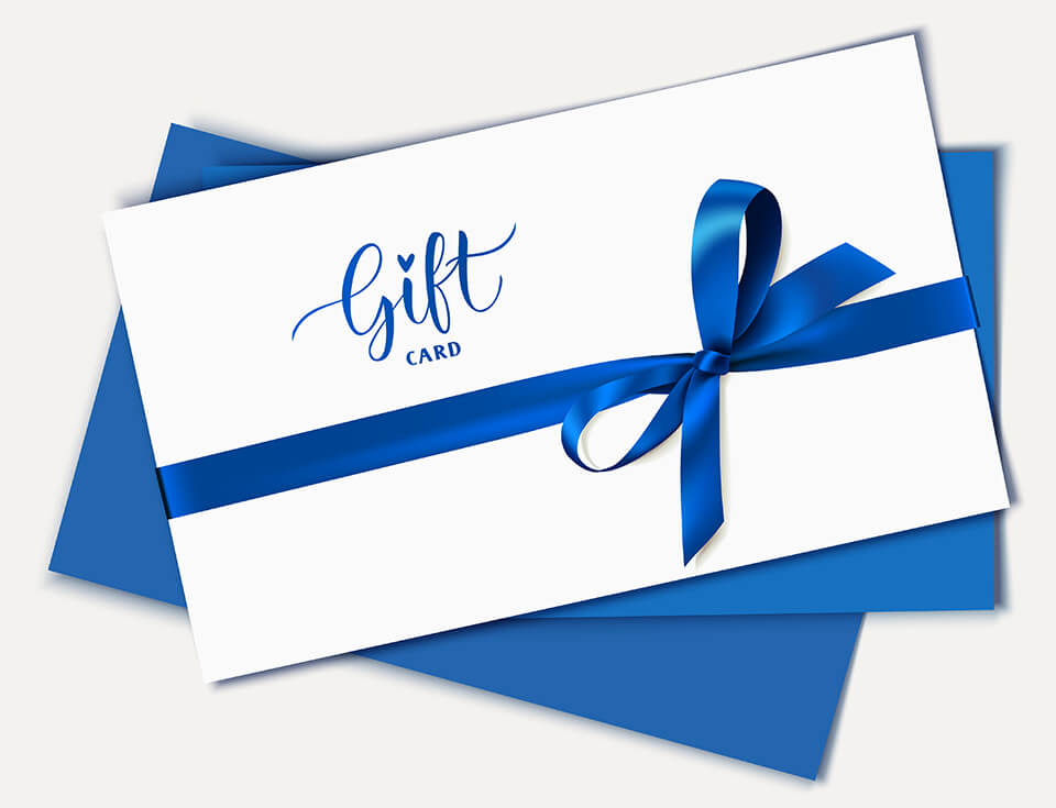 Gift Cards Now Available